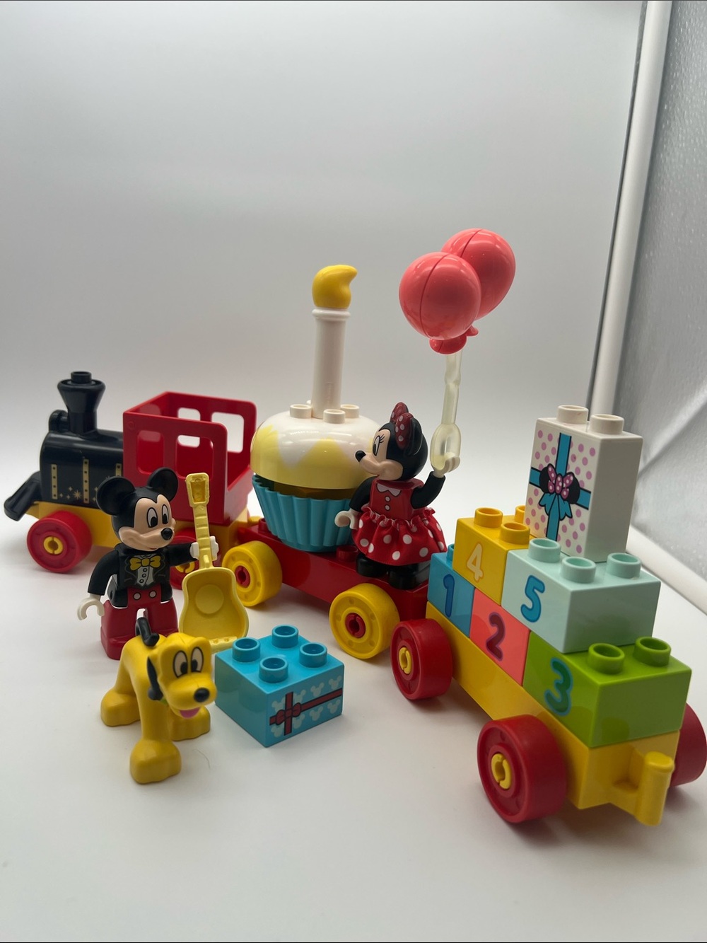 LEGO DUPLO Disney Minnie & Mickey Birthday Train Toy Set - 10941